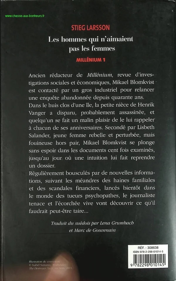 Men Who Didn't Like Women Millennium 1 - Stieg Larsson - book