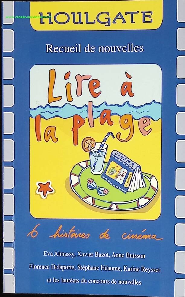 Lire à la plage - Houlgate - livre