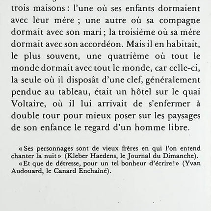 Monsieur Jadis or Evening School - Antoine Blondin - book