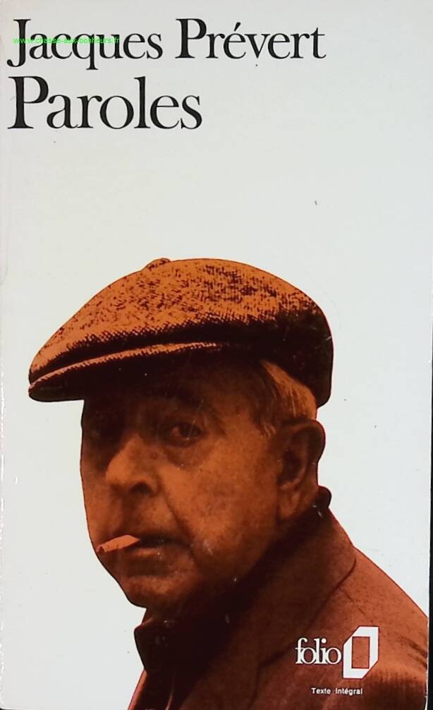 Paroles - Jacques Prévert - livre