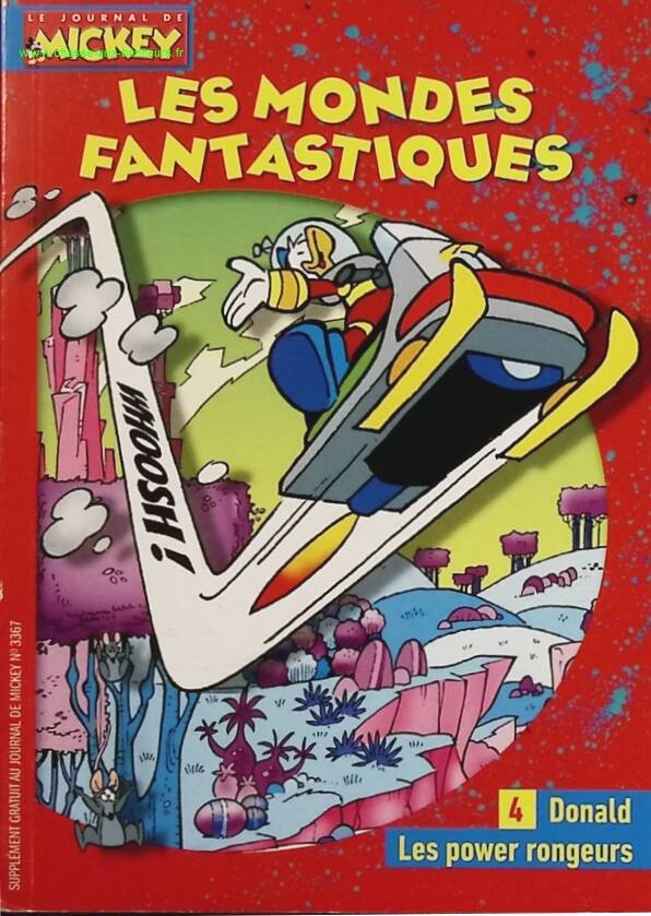 Donald the Power Rodents - Fantastic Worlds Mickey's Journal - Book