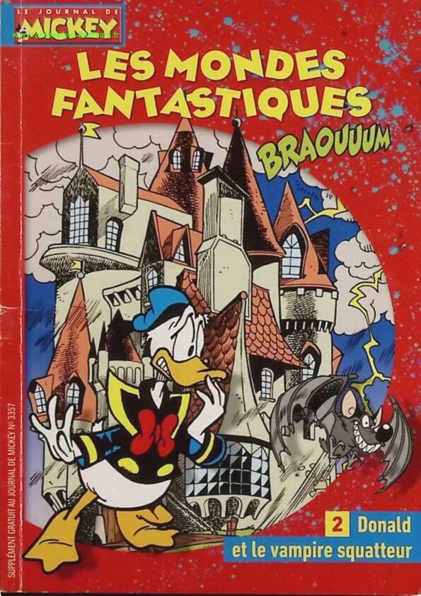 Donald and the Squatting Vampire - Fantastic Worlds Mickey's Journal - book