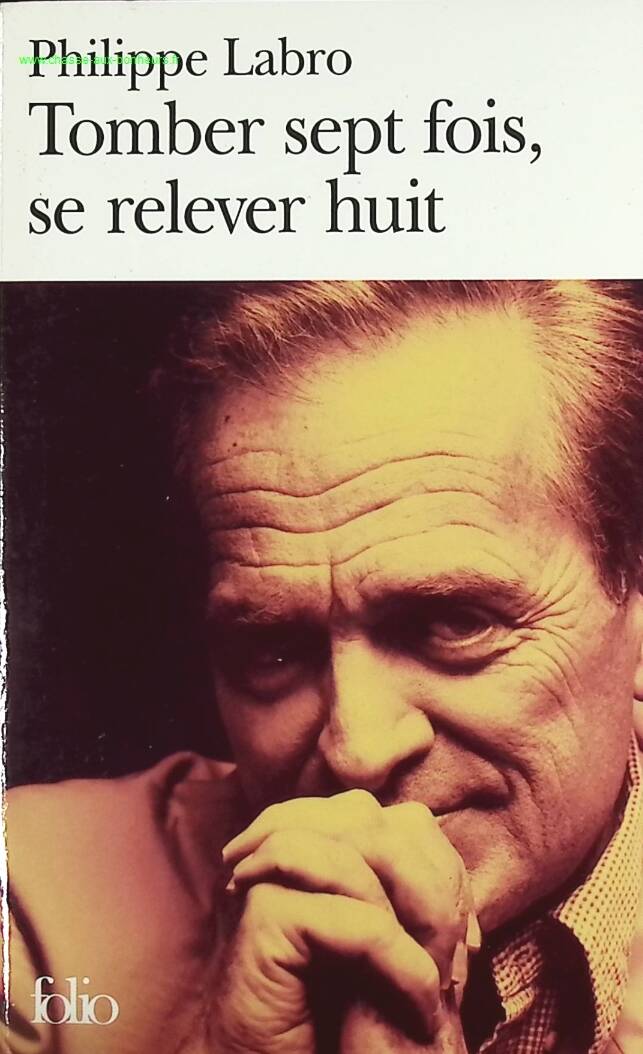 Fall seven times, get up eight - Philippe Labro - book