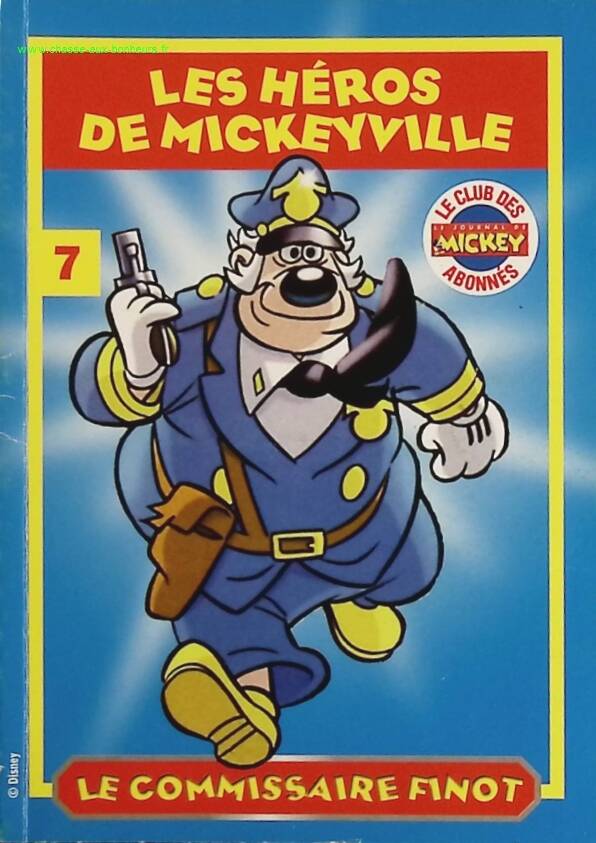 Commissioner Finot - The Heroes of Mickeyville - book