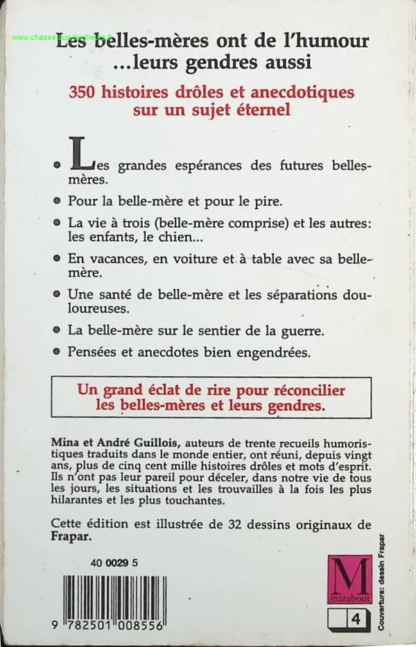 Mothers-in-law have a sense of humor, so do their sons-in-law - Mina Guillois, André Guillois - Book