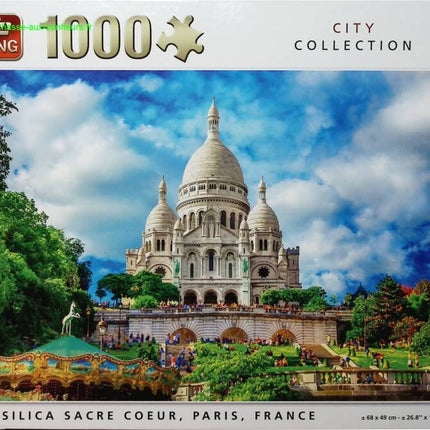 1000 piece puzzle Paris Sacré Coeur - King - board game