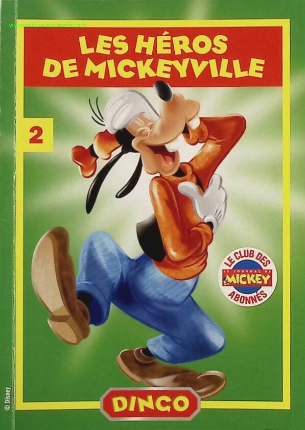 Goofy - Mickeyville Heroes - book