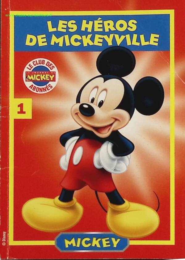Mickey - The Heroes of Mickeyville - book