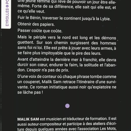 Seul le mensonge est vrai - Malik Sam - livre