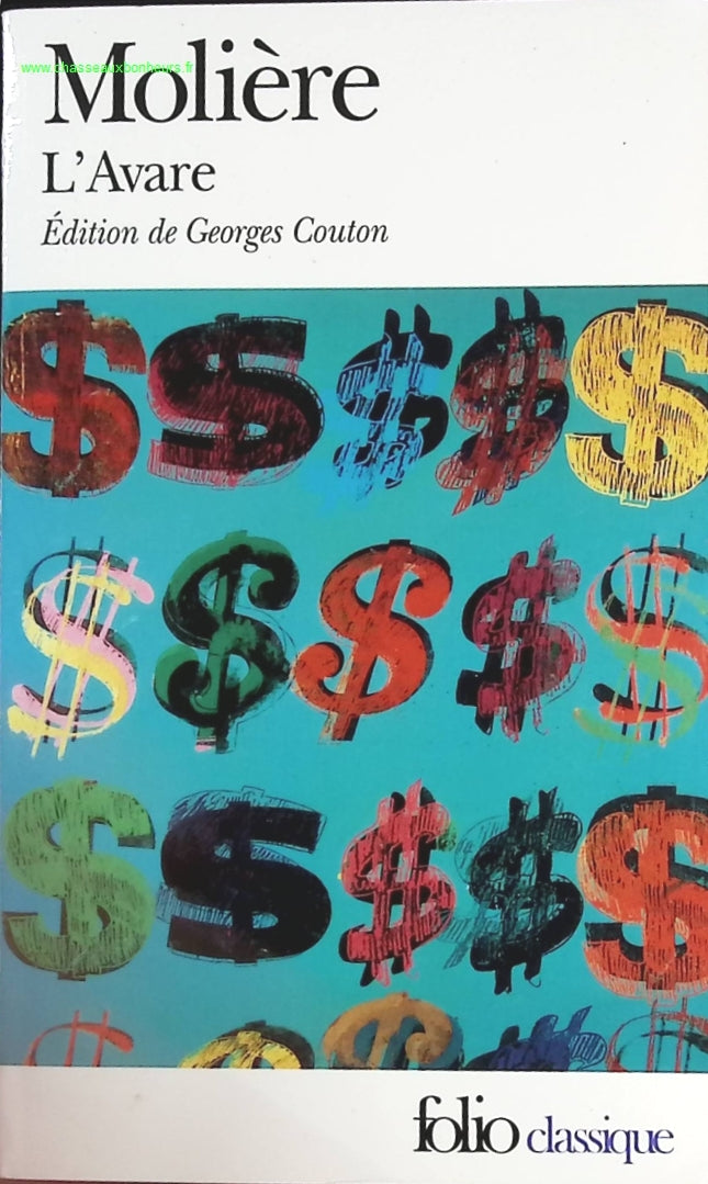 L'Avare - Molière - livre