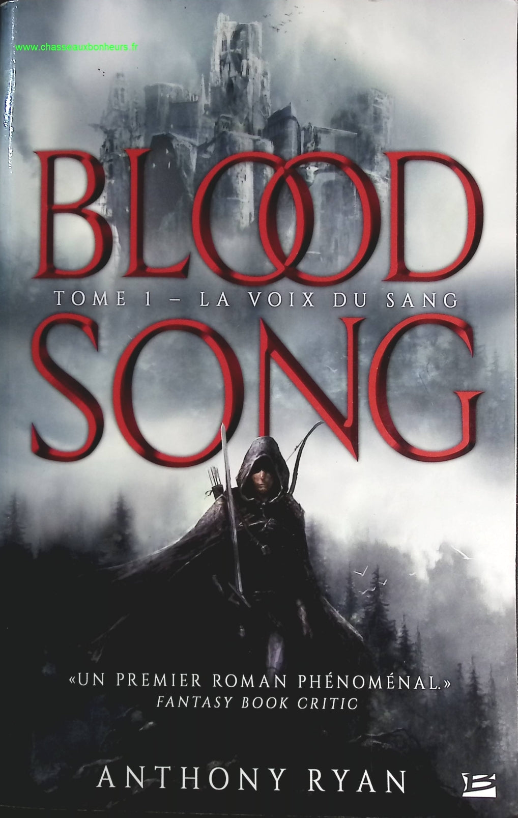 Blood Song - Tome 1 - La Voix Du Sang - Anthony Ryan - livre