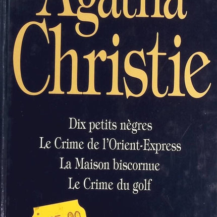 Ten Little Niggers Murder on the Orient Express The Crooked House The Golf Murder - Agatha Christie - Book