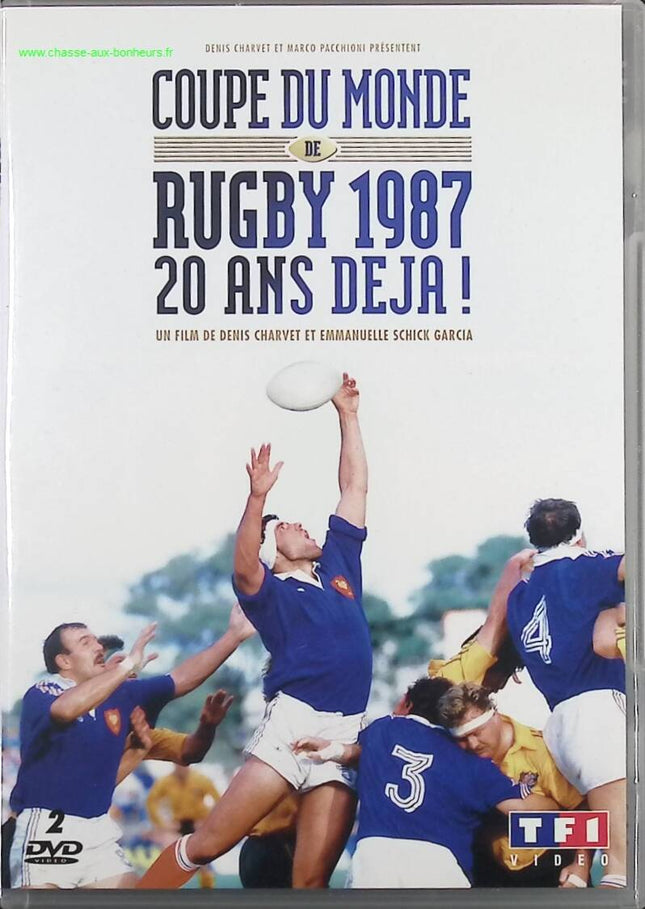 Rugby-Weltmeisterschaft 1987 – Schon 20 Jahre – Denis Charvet – DVD