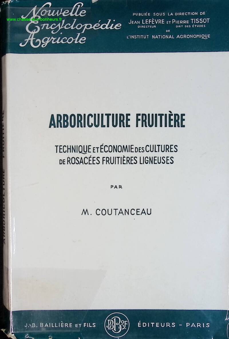 Fruit growing - M. Coutanceau - book