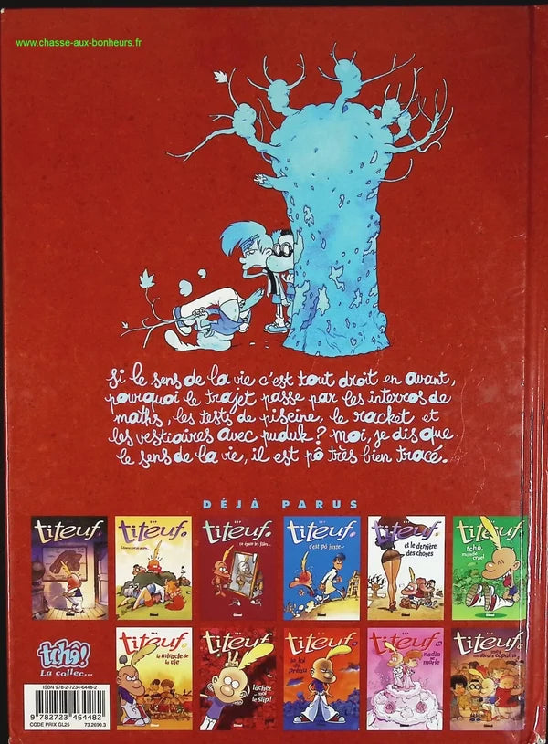 Titeuf - Tome 12 - Le sens de la vie - Zep - livre BD