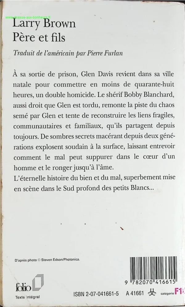 Father and Son - Larry Brown - book