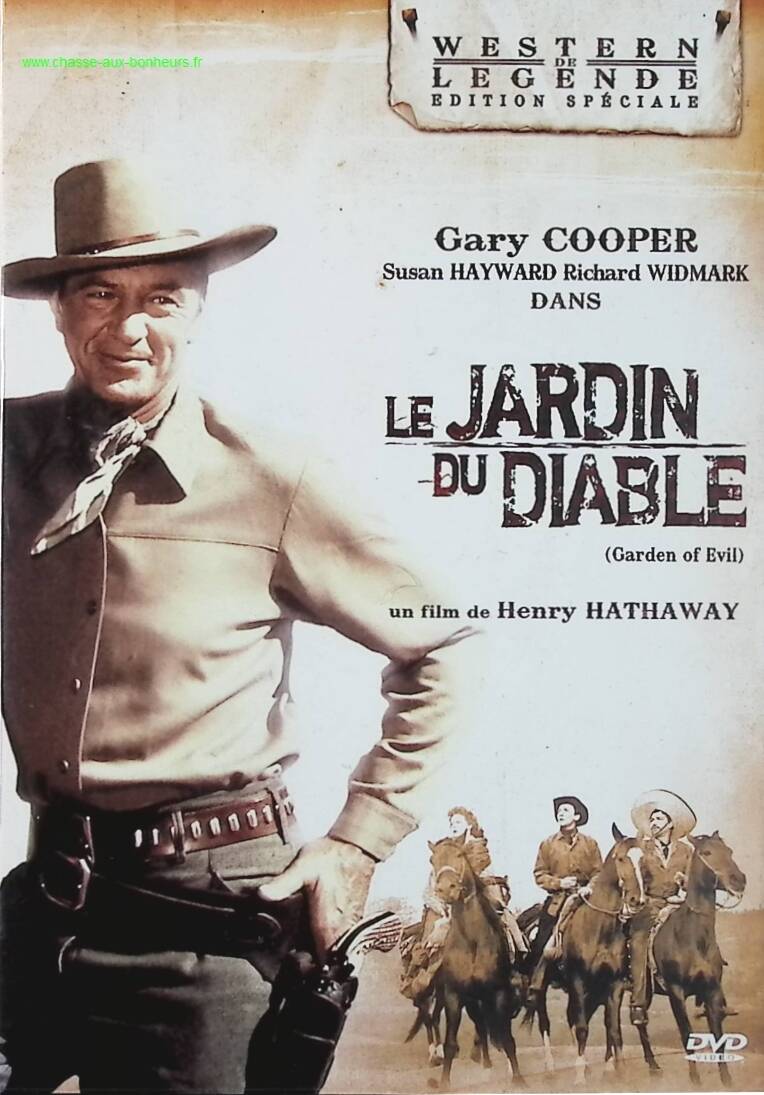 Le Jardin du Diable - Gary Cooper - DVD western