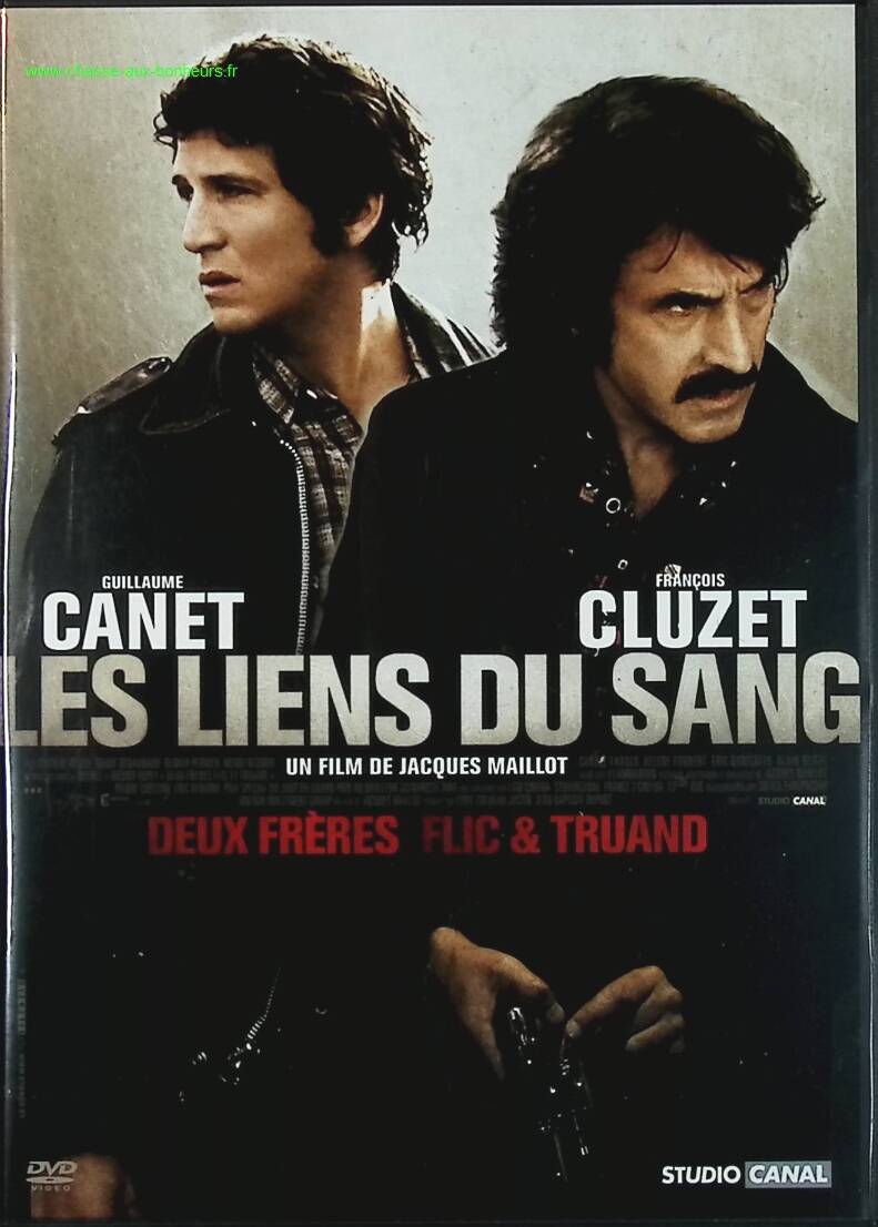 Les Liens du Sang - François Cluzet, Guillaume Canet - DVD drame