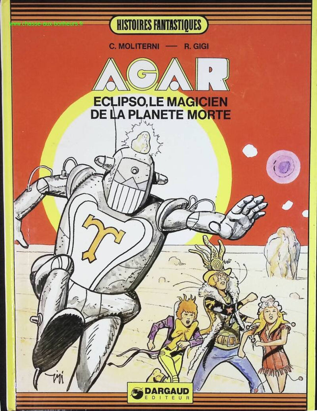 Agar-Eclipso, The Magician of the Dead Planet - Claude Moliterni, Robert Gigi - comic book