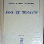 Sens et non sens - Maurice Merleau Ponty - livre