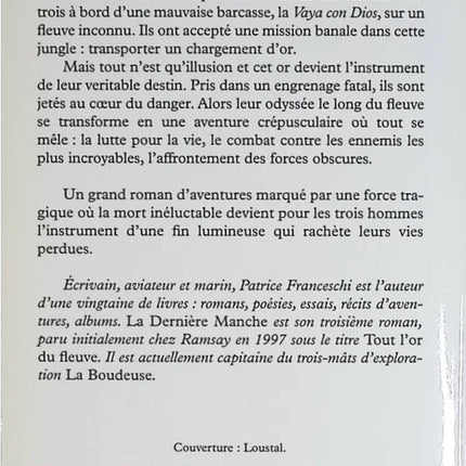 La dernière manche - Patrice Franceschi - livre