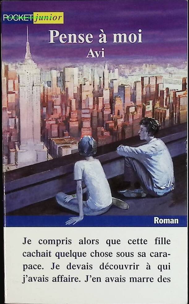 Pense à moi - Avi - livre