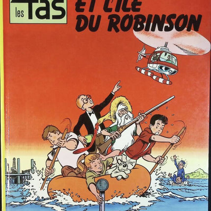 The 4 Aces, Volume 9 - The 4 Aces and Robinson's Island - Chaulet Georges François Craenhals - Comic book