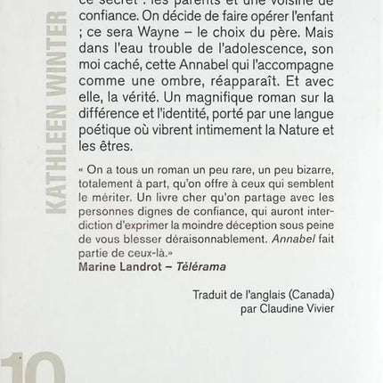 Annabel - Kathleen Winter - livre