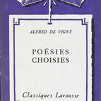Poésies choisies - Alfred De Vigny - livre