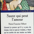 Sauve qui peut l'amour - Marie-Francine Hébert - livre