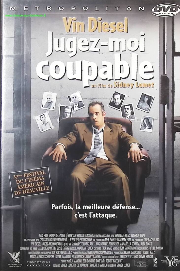 Find Me Guilty - Vin Diesel - DVD