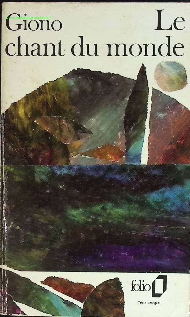 The Song of the World - Jean Giono - book