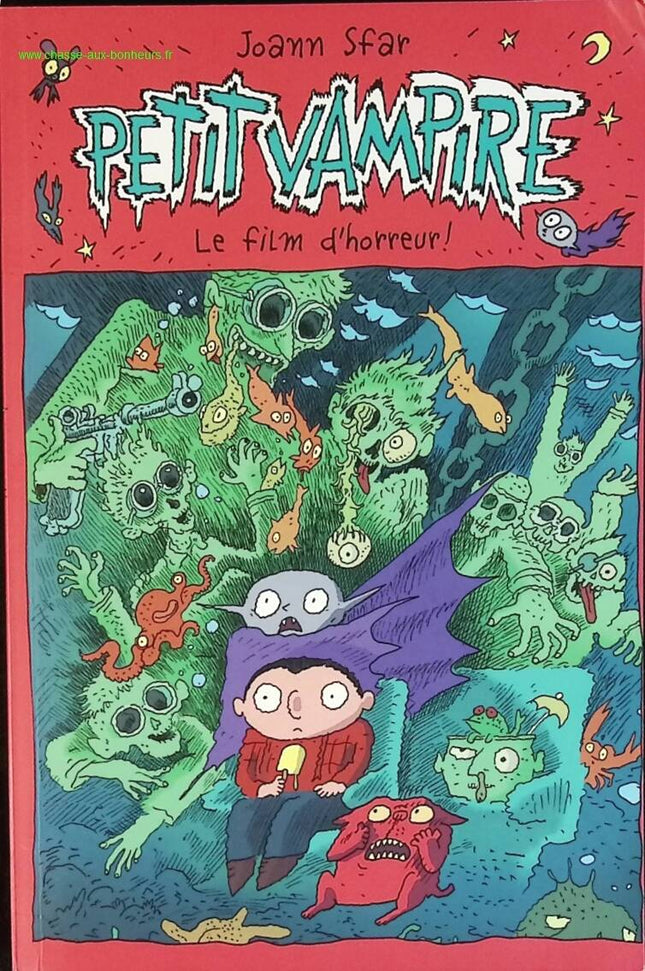 Petit Vampire - Le Film D'horreur ! - Joann Sfar - livre