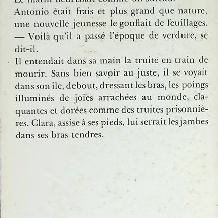 Le chant du monde - Jean Giono - livre
