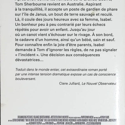 Roman historique émotion drame familial amour – Une vie entre deux océans Margot Stedman - livre