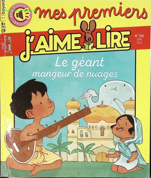 Mes Premiers J'Aime Lire 6-7 Ans - Le géant mangeur de nuages - livre