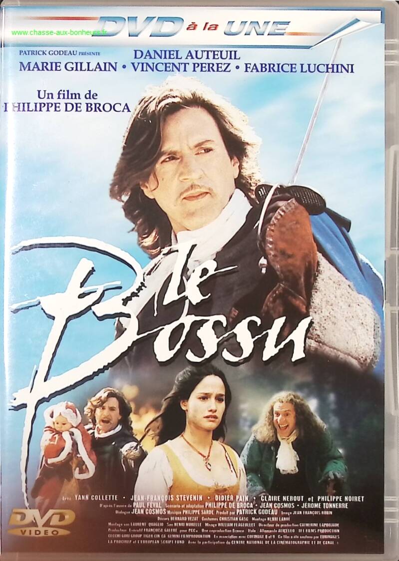 The Hunchback - Daniel Auteuil - Fabrice Luchini, Marie Gillain, Vincent Perez, adventure DVD