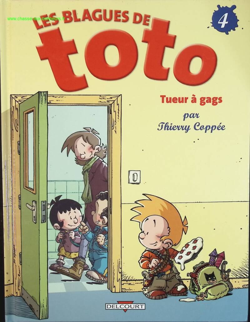Les Blagues De Toto Tome 4 - Tueur À Gags - Thierry Coppée - livre BD