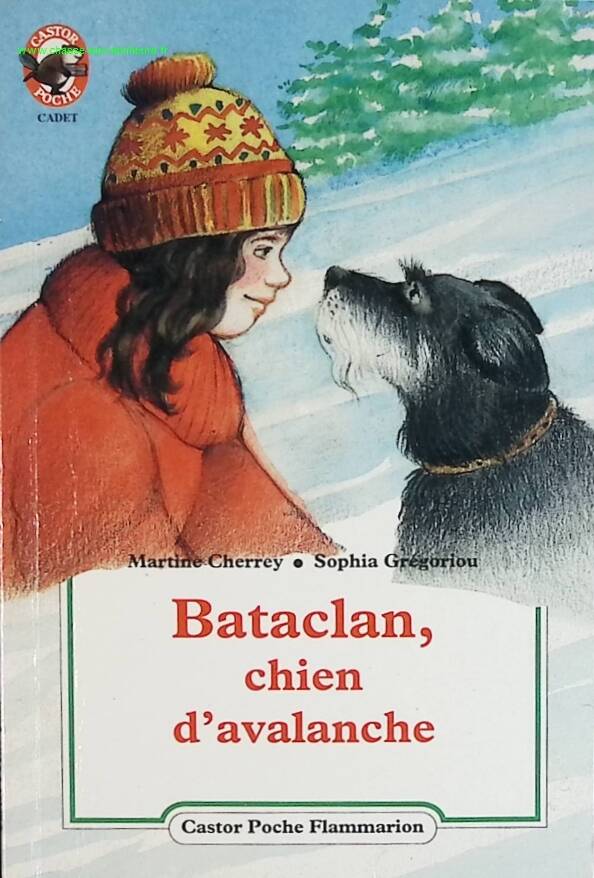 Bataclan, avalanche dog - Cherrey Martine - book