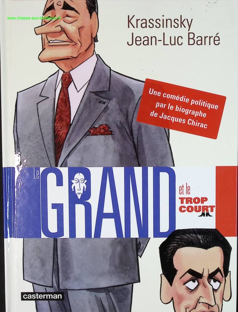 Le grand et le trop court - Barre/krassinsky, Jean-Paul Krassinsky - livre BD