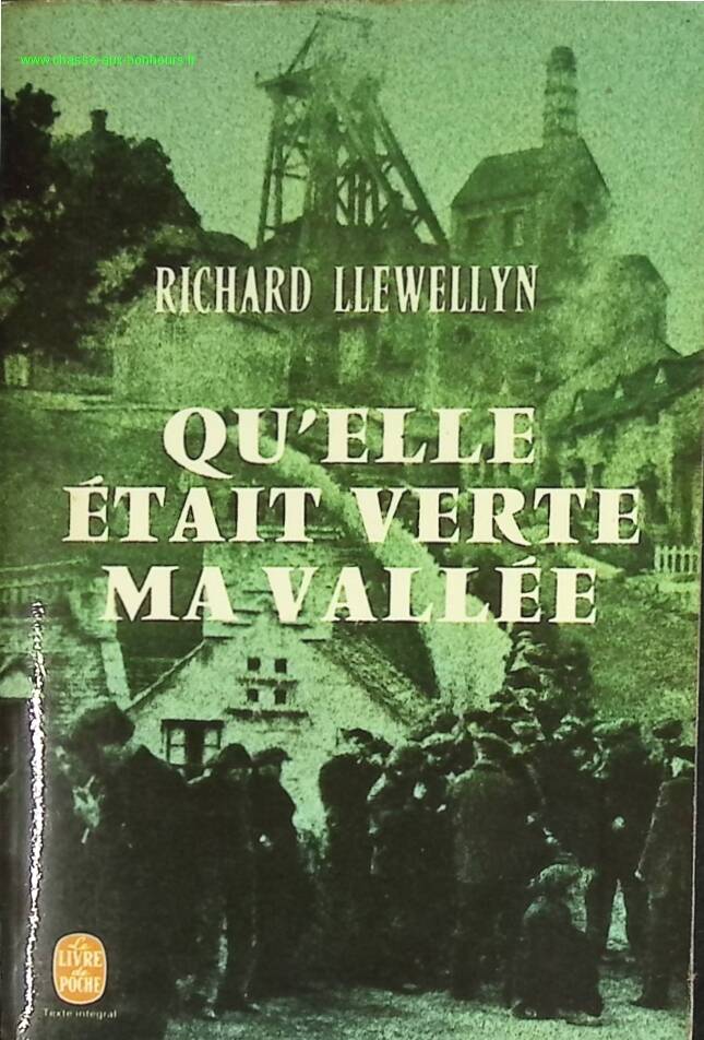 How Green Was My Valley - Richard Llewellyn - book