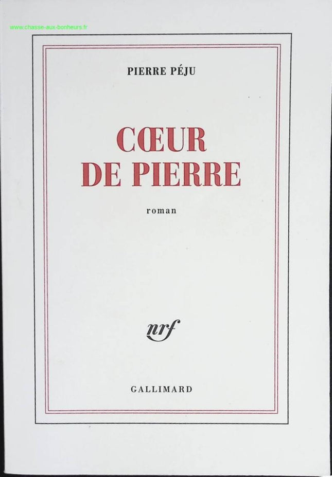 Herz aus Stein - Pierre Péju - Buch