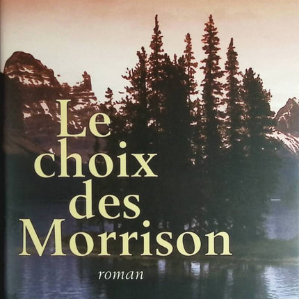 The Morrisons' Choice - Mary Lawson - book