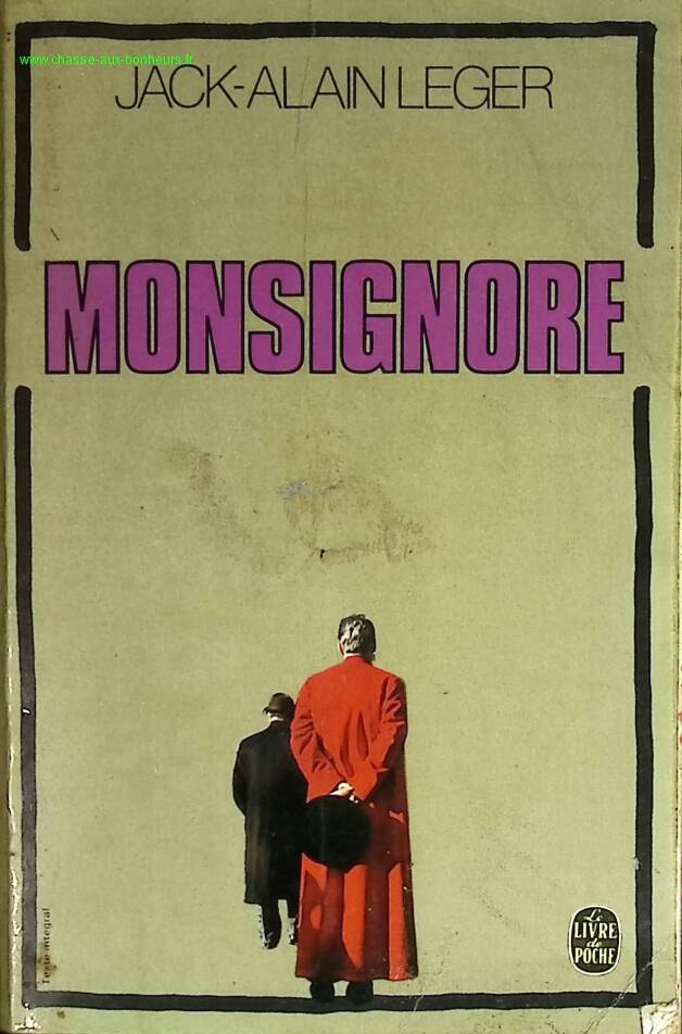 Monsignor - Jack Alain Leger - book