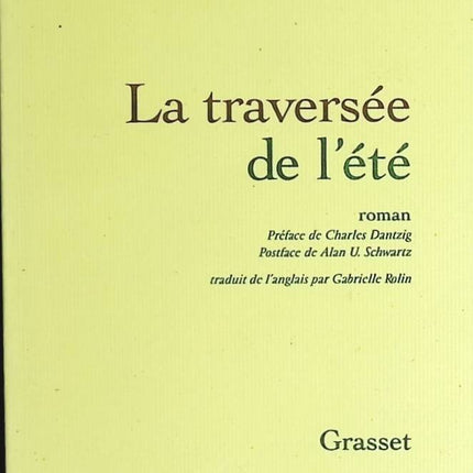La traversée de l'été - Truman Capote - livre