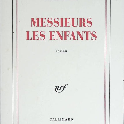 Gentlemen Children - Daniel Pennac - Buch