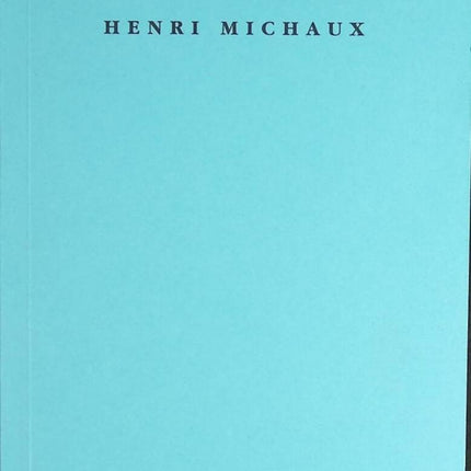 Henri Michaux - Geneviève Bonnefoi - Buch