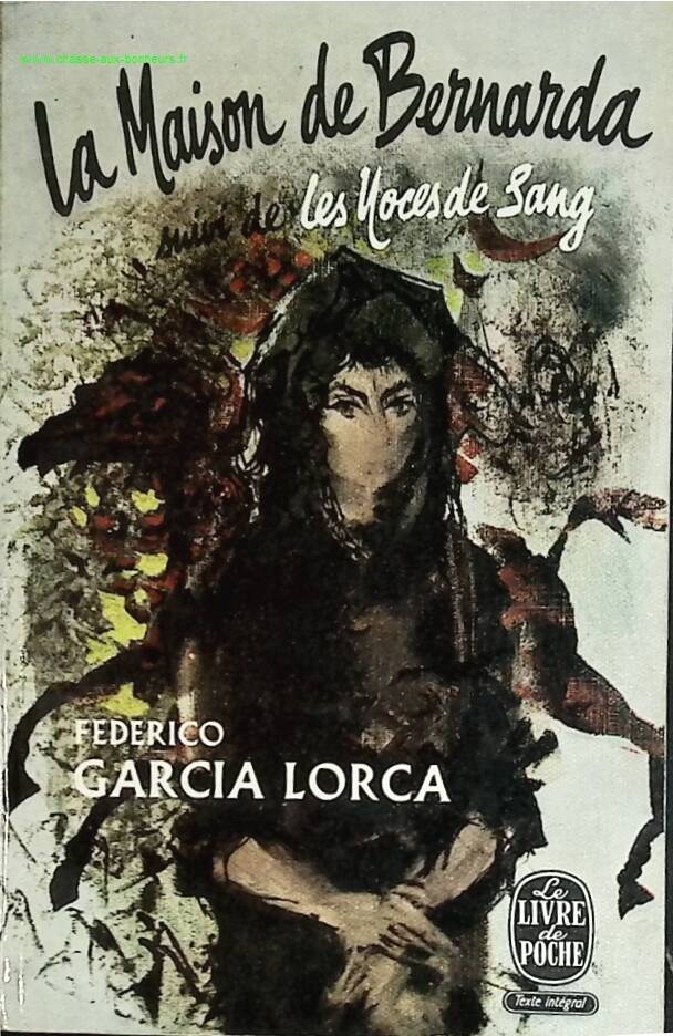 The House of Bernarda Alba Blood Wedding - Federico Garcia Lorca - book
