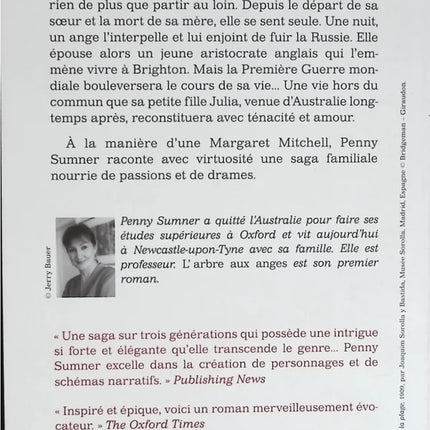 The Angel Tree - Penny Sumner - book