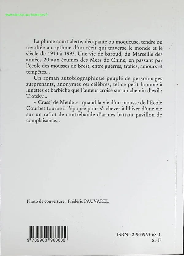 Crass' de meule - Pierre Marius - livre